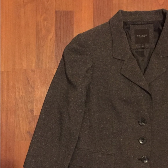 The Limited Brown Tweed Blazer - Picture 2 of 6